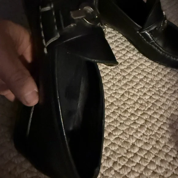 Salvatore Ferragamo Black Leather Loafers - Picture 3 of 6